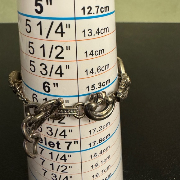 Brighton Silver Victoria Women's Watch with Floral Design and Toggle Closure - Picture 8 of 8